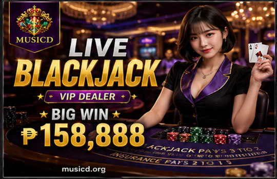 MUSIC live casino mobile stream with dealer, timer, limits, and table controls