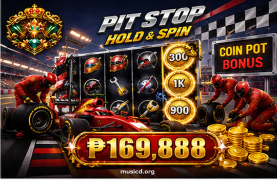 MUSIC casino slot symbols and mobile reel controls